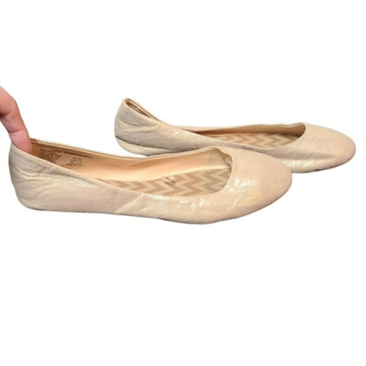 Source Unknown Women's Ballet shoes - Cream/Gold … - image 5