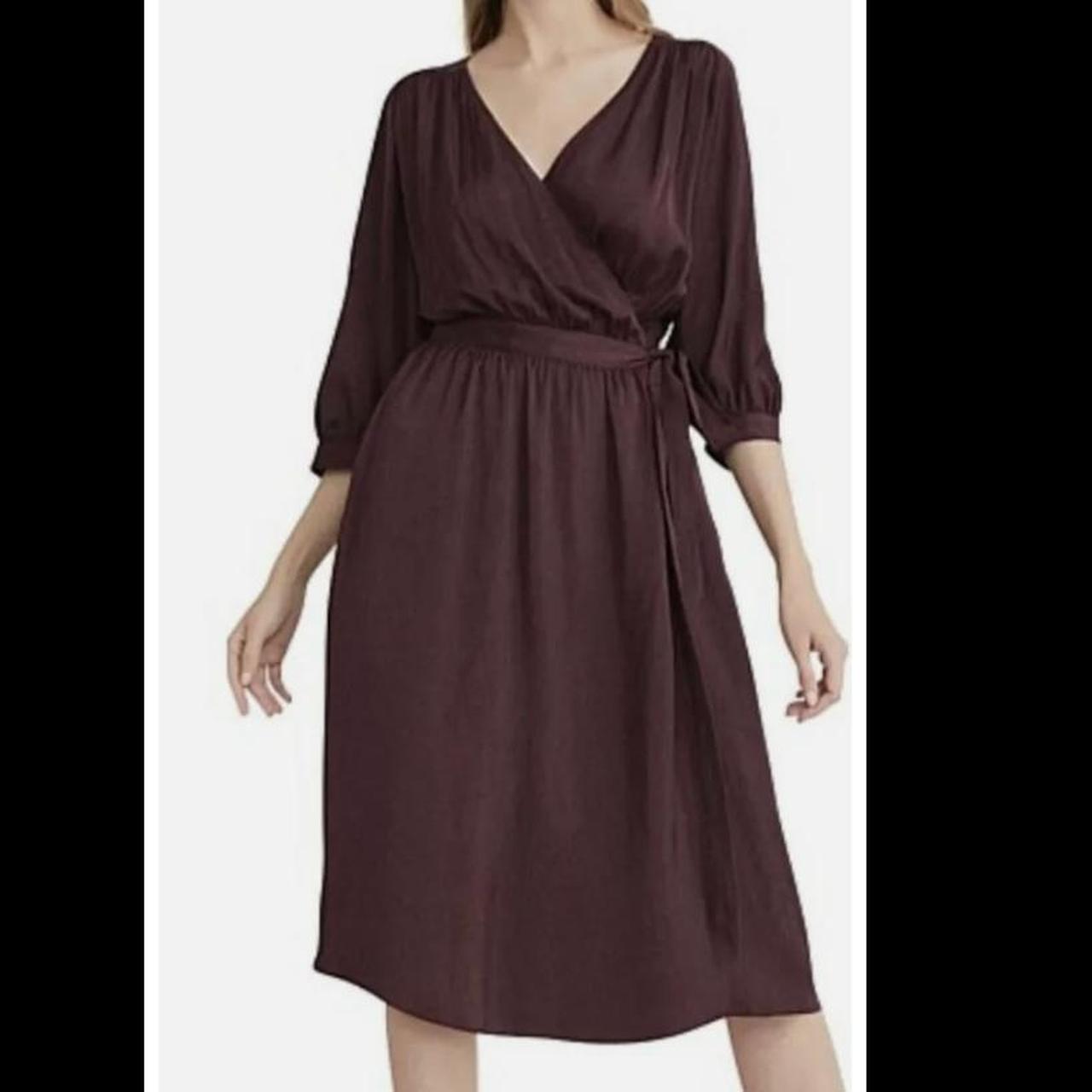 Witchery 2025 burgundy dress