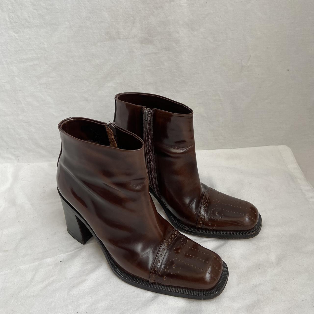 Via spiga shop brown boots