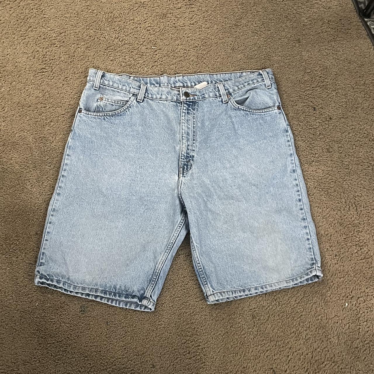 Vintage levi jorts Size-40 No flaws #vintage #jorts... - Depop