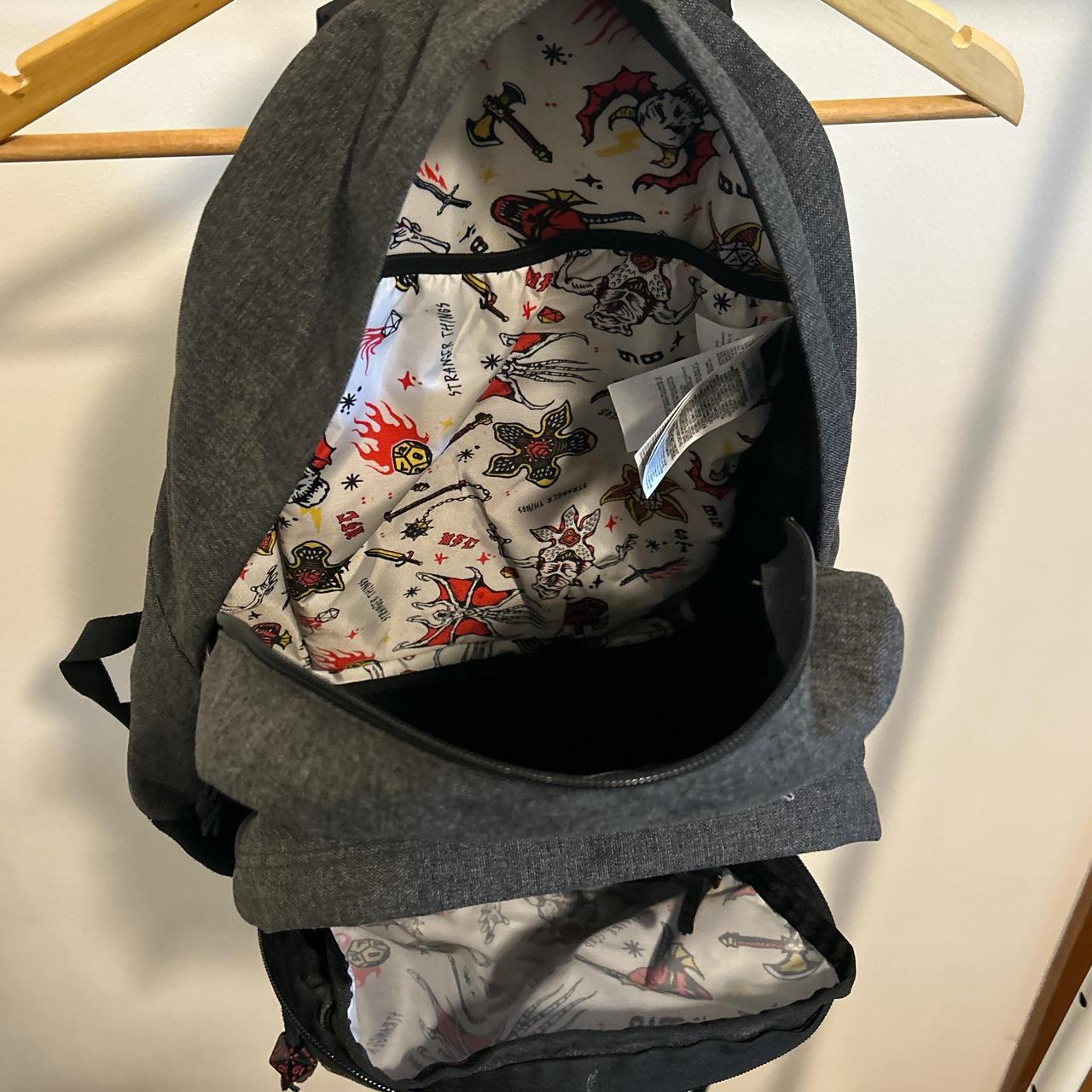 Jansport x Stranger Things collab backpack Hellfire | Depop