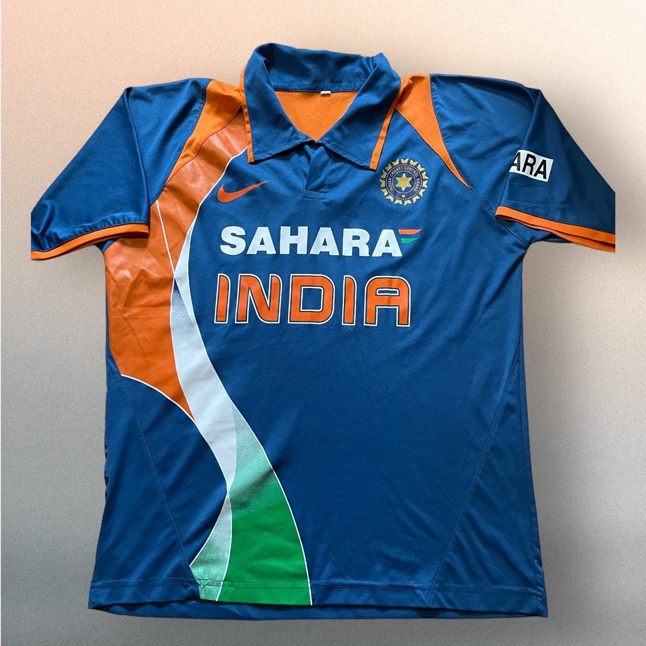 Mens India Cricket Shirt size Medium Condition 10/10... - Depop