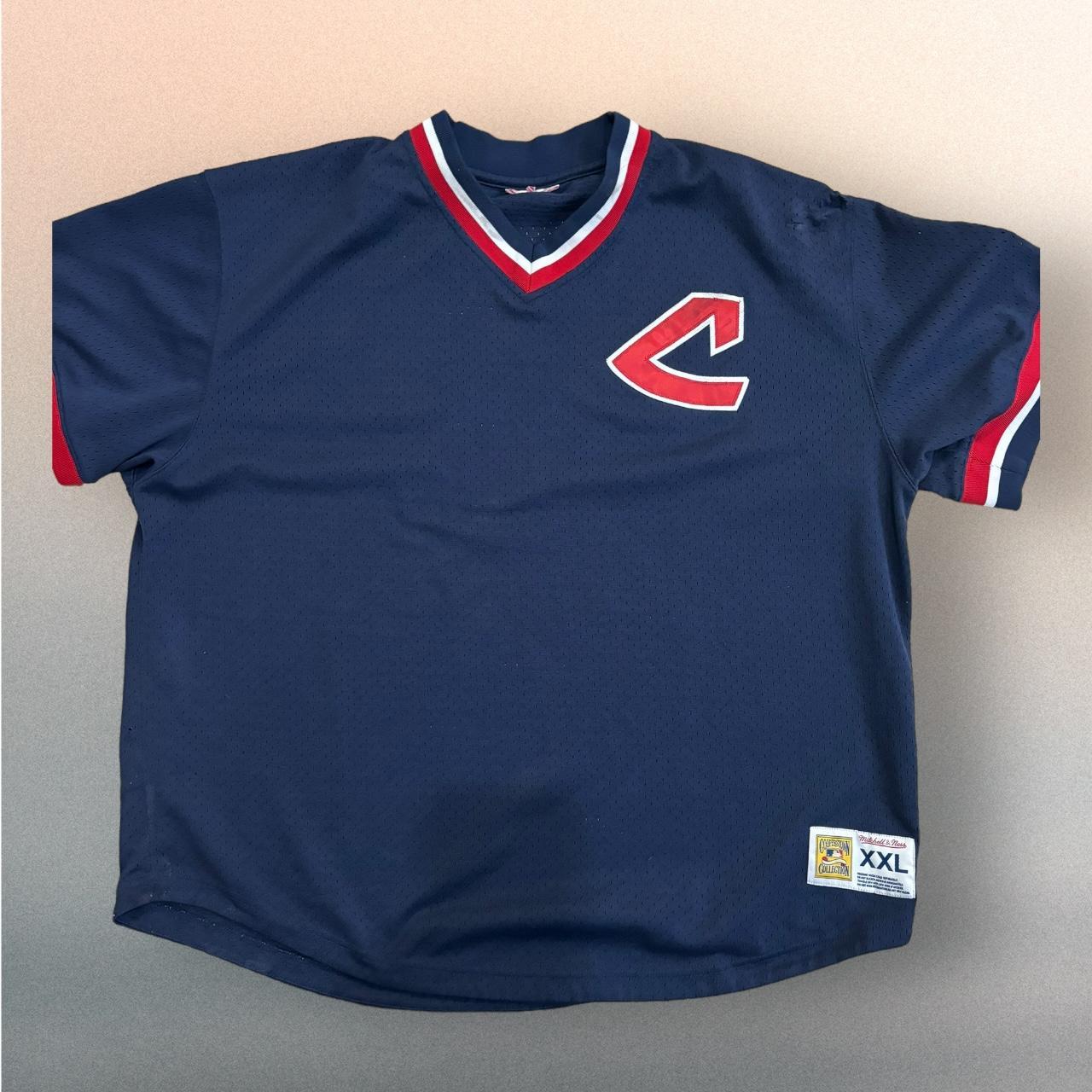 Cleveland Indians Vintage MLB Baseball Jersey... - Depop