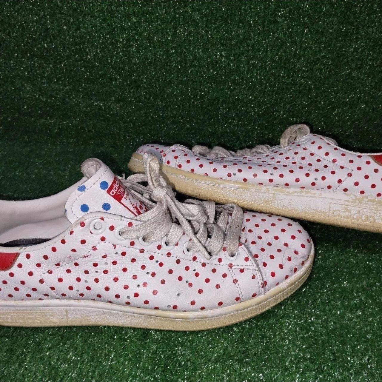 Adidas stan outlet smith red dots