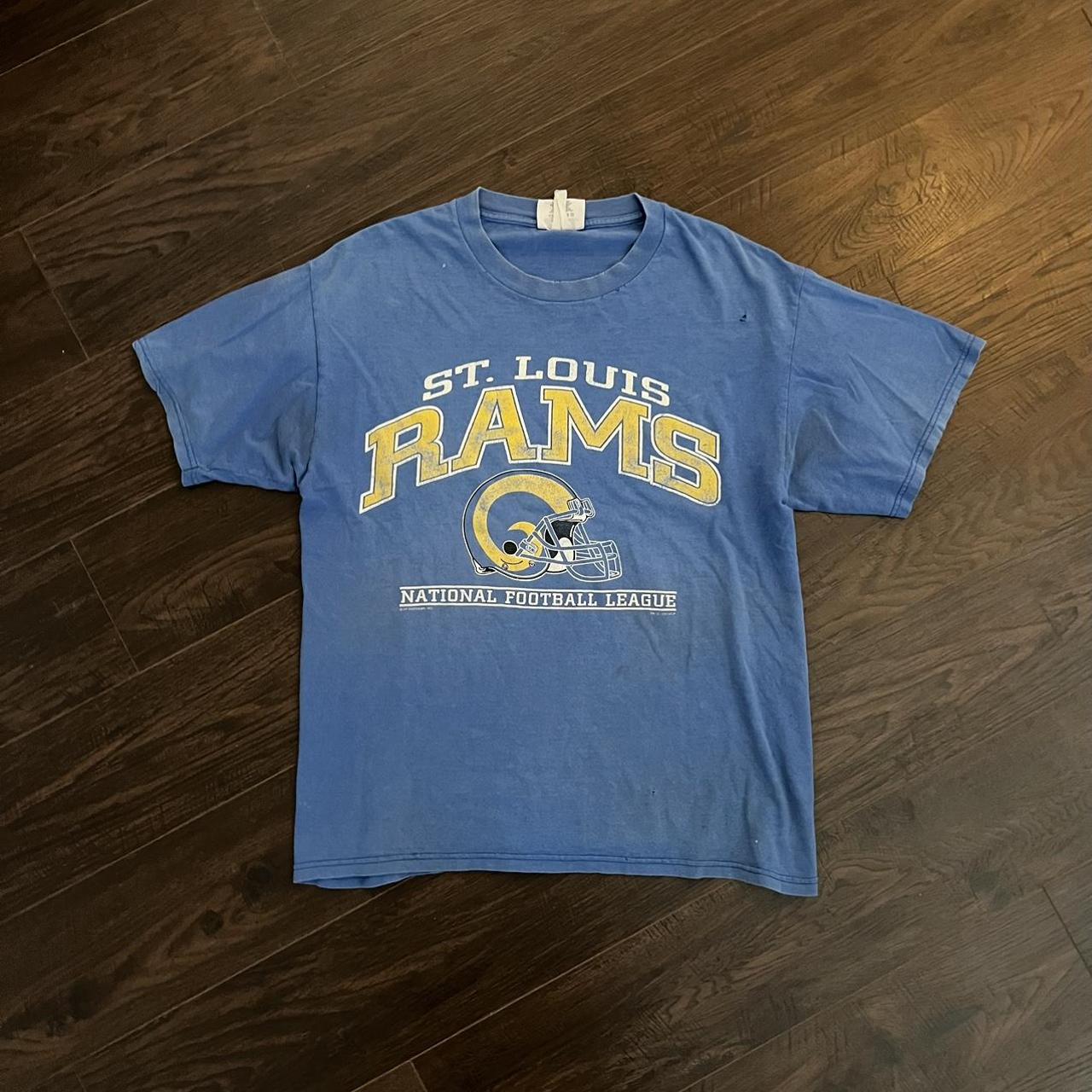 Rams tshirt LA Rams vintage style tshirt. Great - Depop