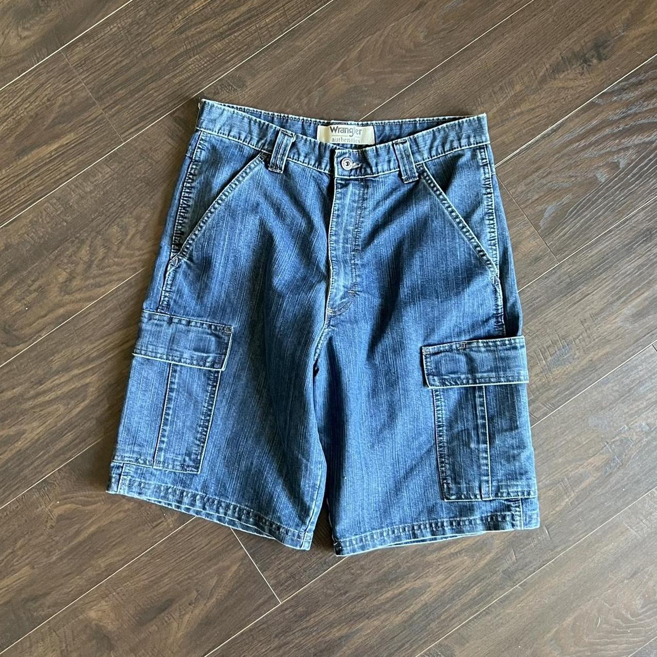 Vintage Y2K Cargo Jorts perfect for your streetwear... - Depop