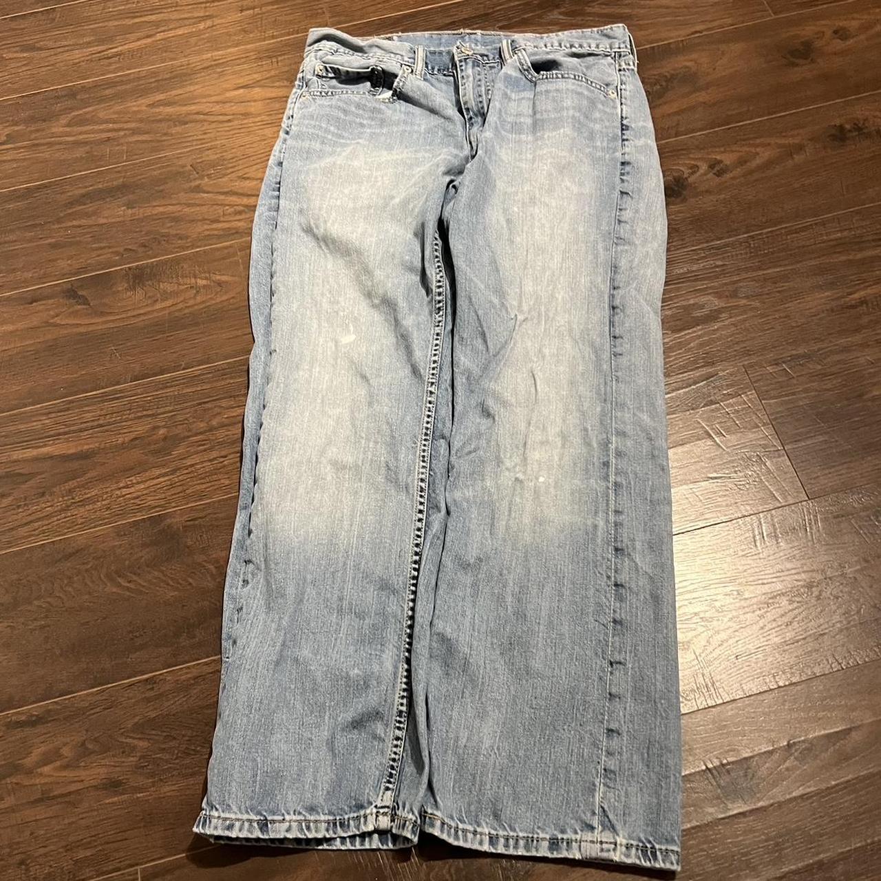 Light wash distressed Levi’s jeans perfect for your... - Depop