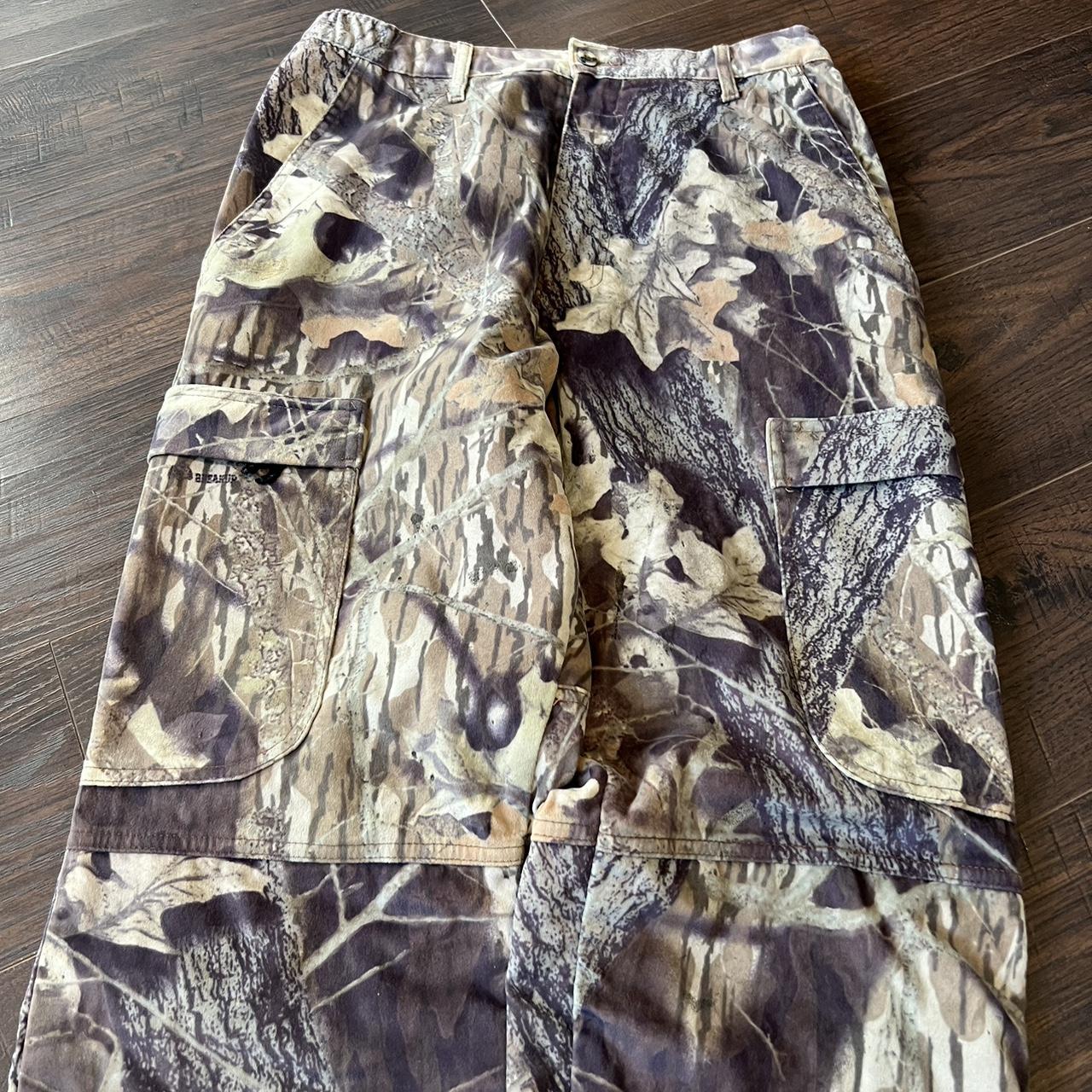 Vintage camo pants perfect for your streetwear... - Depop