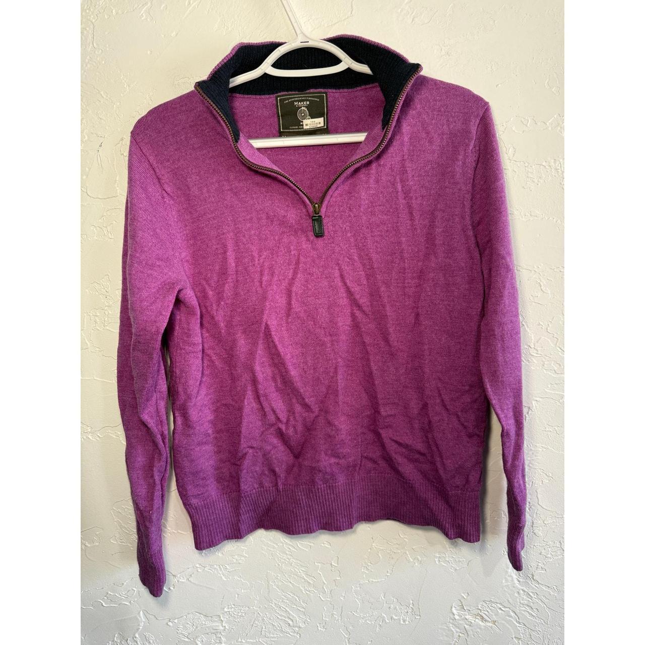 Source Unknown Women's Sweater - Purple - M – Mak… - image 1