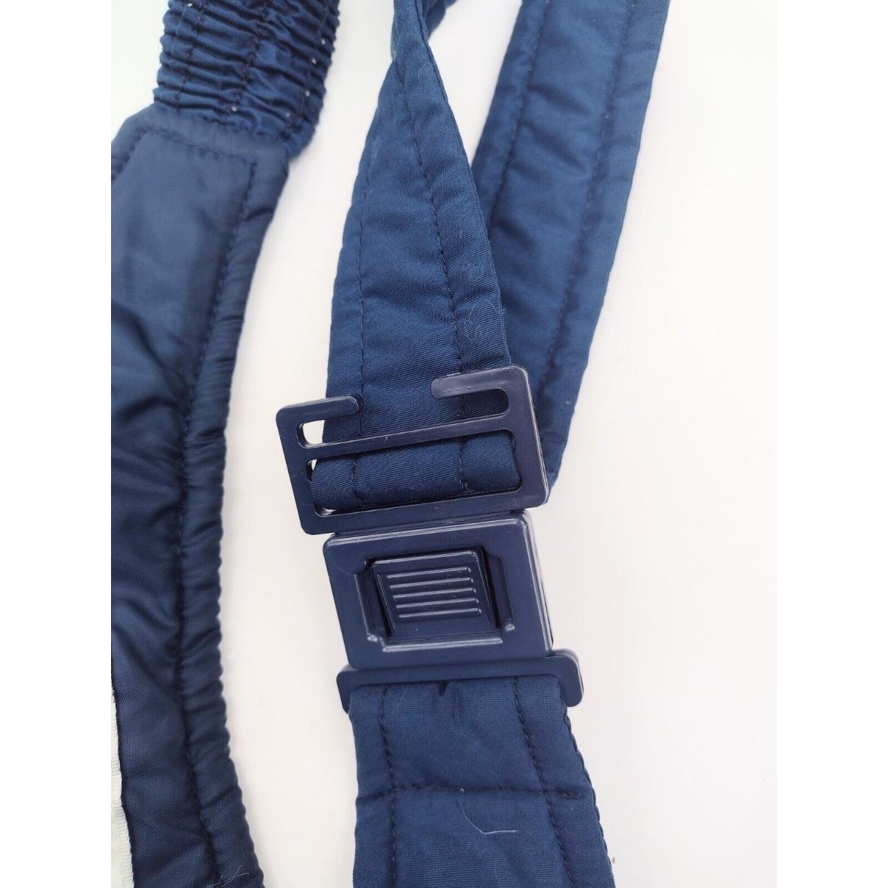 Vintage Europa Snow Ski Bib Overalls Navy Blue US 14... - Depop