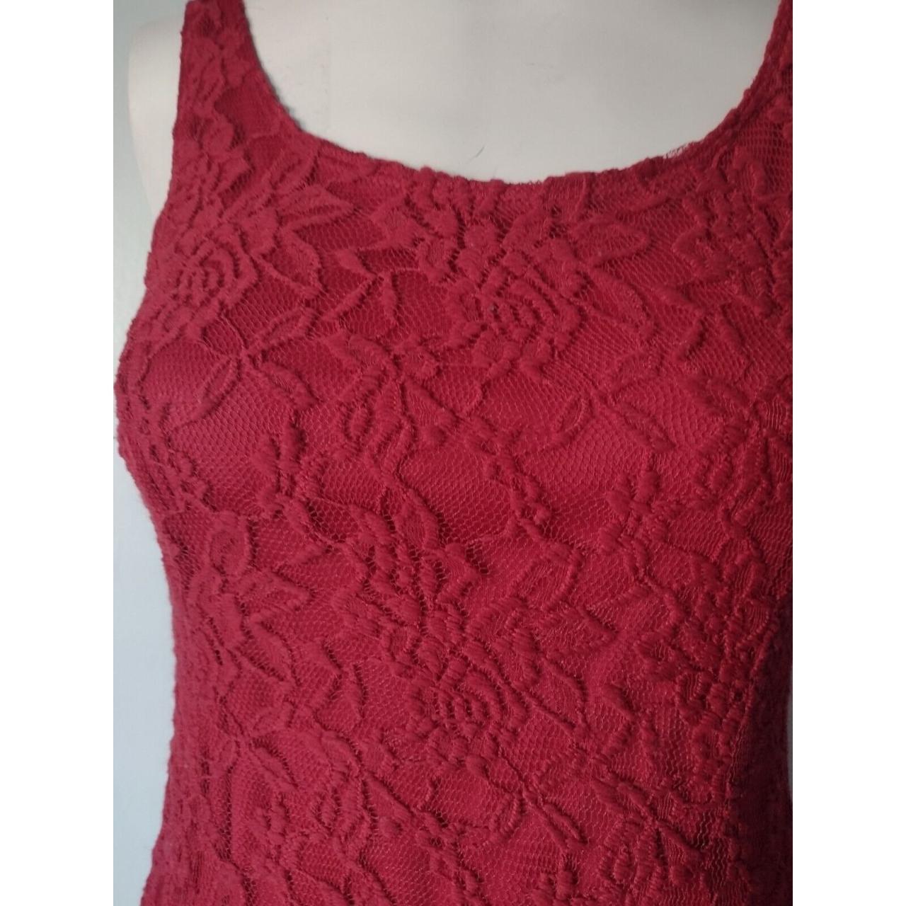 Wet Seal Women's Red Dress | Depop