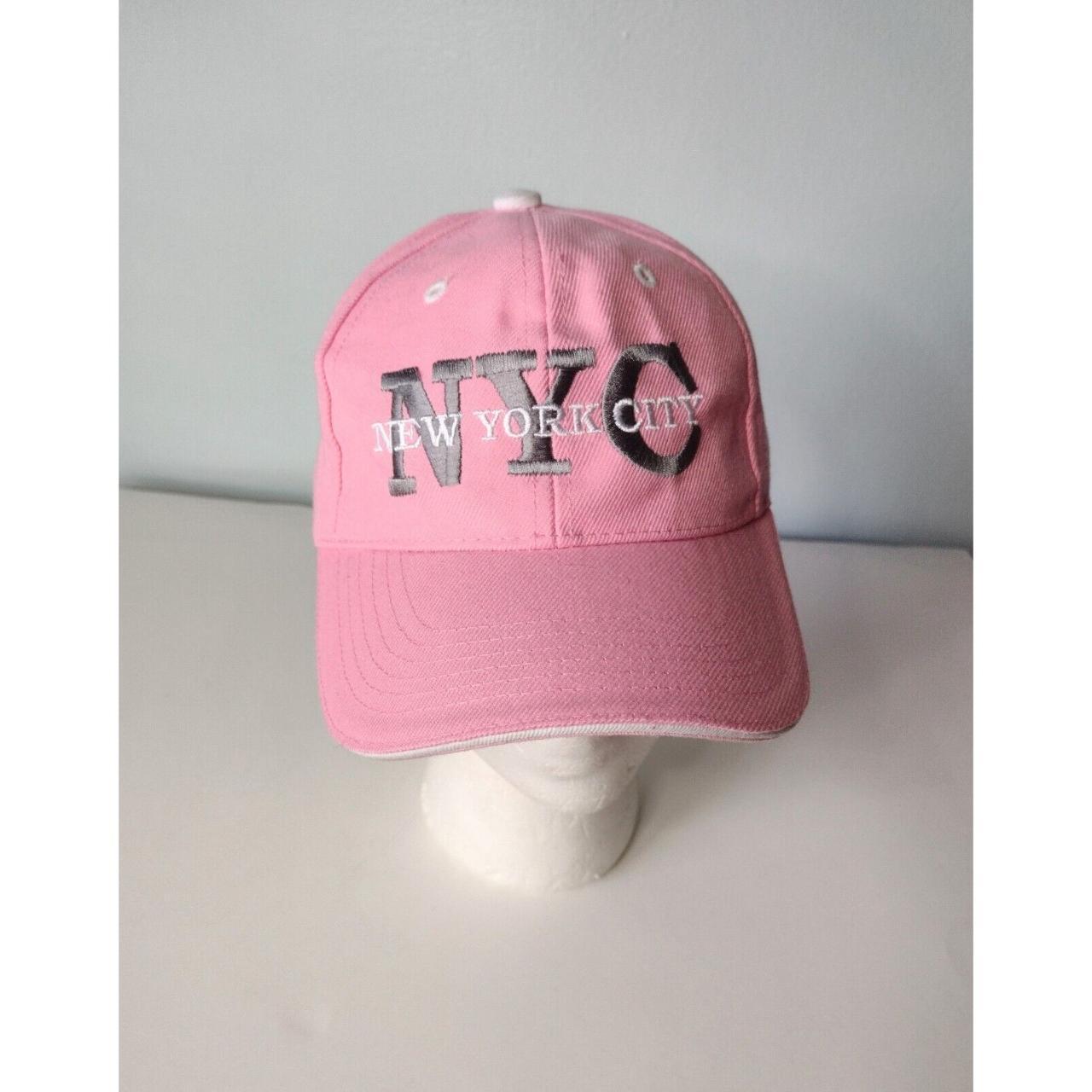 Pink and grey Hat