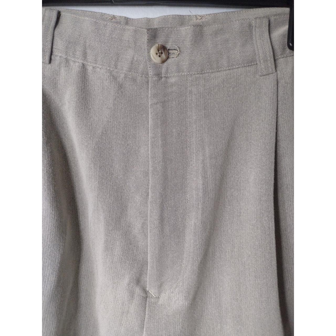 Vintage Greg Norman Chino Khaki Soft Shorts Size 34... - Depop