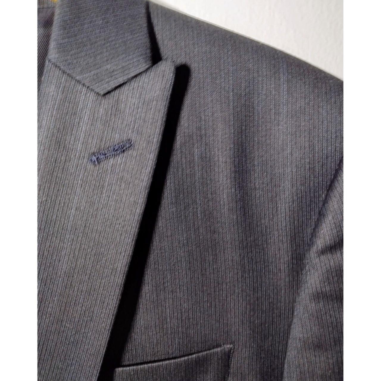 J Ferrar JF Mens Slim Fit Blazer Size 42L Navy Notch... - Depop