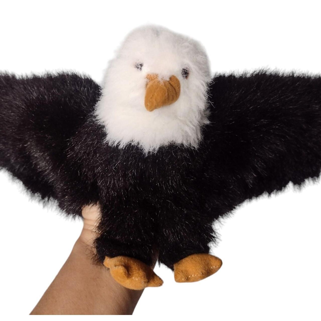 Folkmanis Furry Folk Puppets Bald Eagle Hand Puppet... - Depop