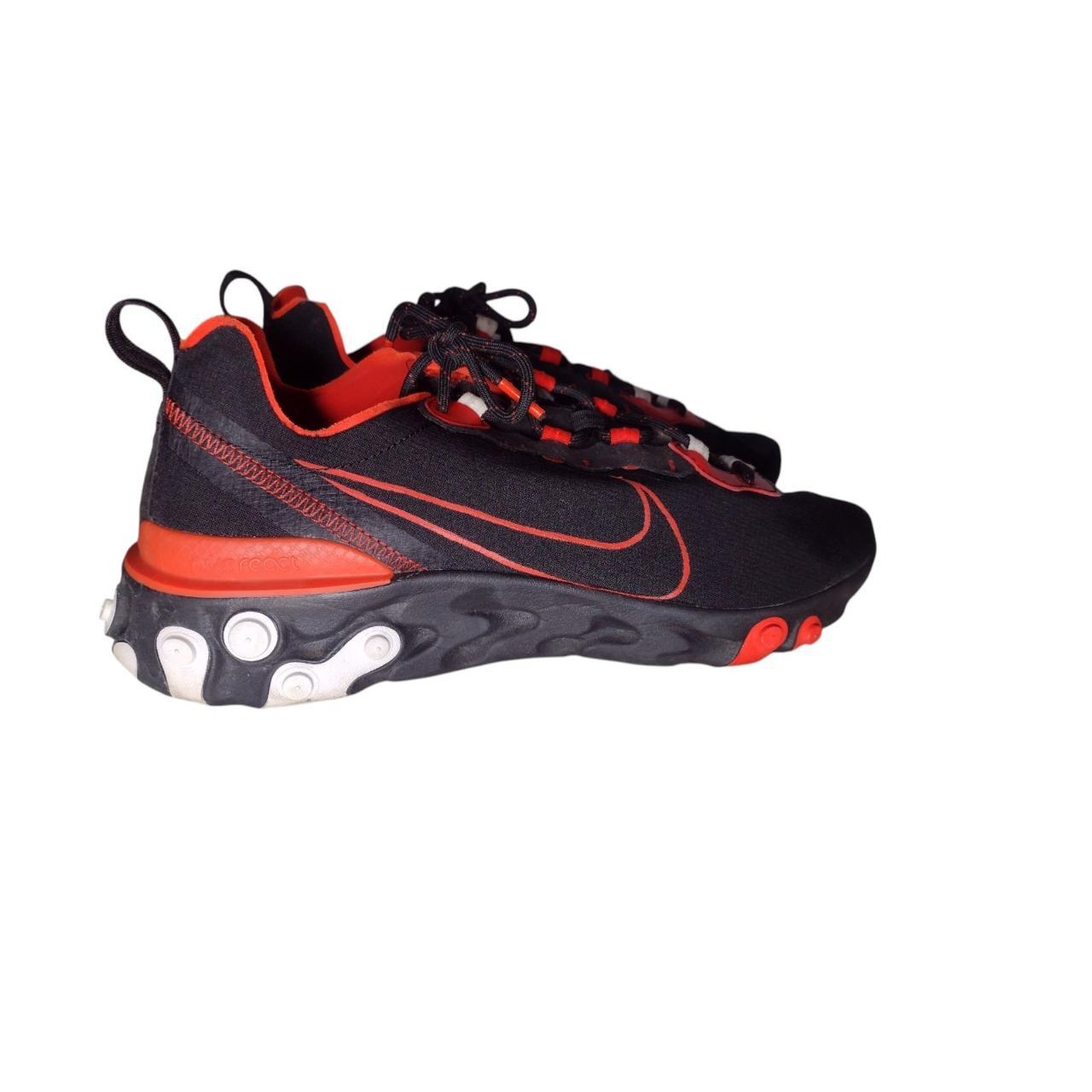 Nike Men's Sneakers Black/Red US – Nike React Element 55