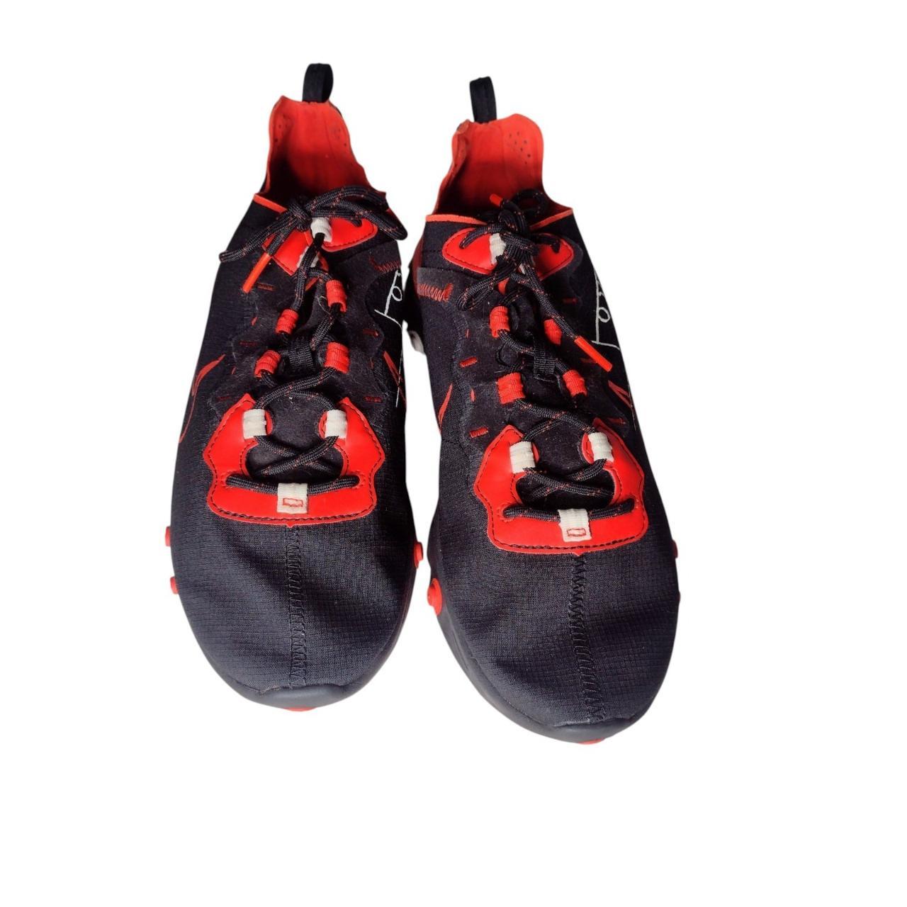 Nike Men's Sneakers Black/Red US – Nike React Element 55