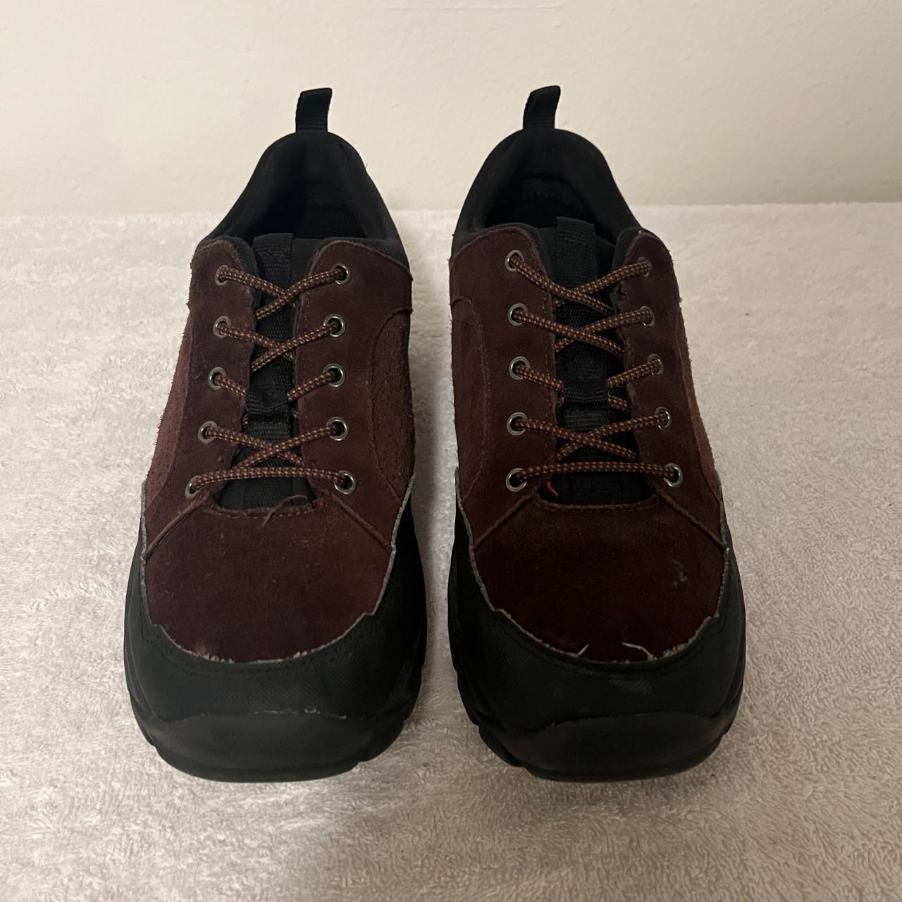 Great looking pair of Lands End Brown Suede ,... Depop