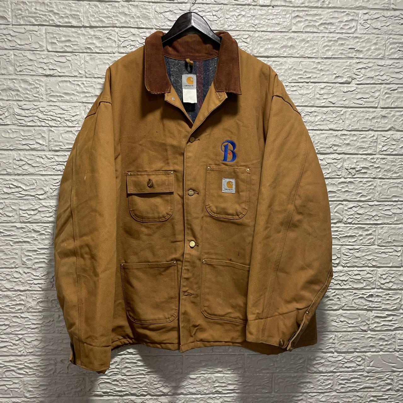 Vintage Carhartt Duck Chore Coat #CO1 In great... - Depop