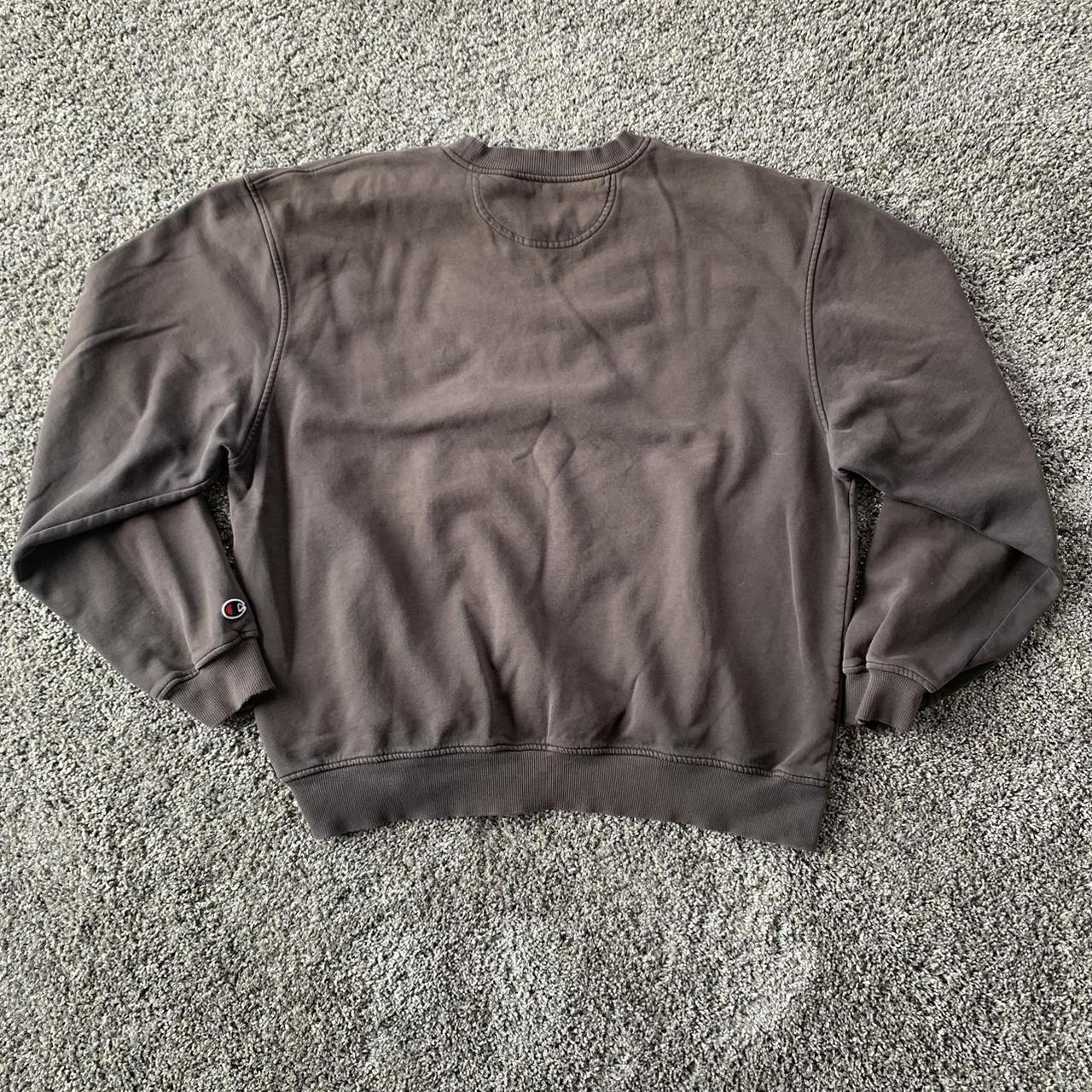 Champion Men's Brown Sweatshirt | Depop