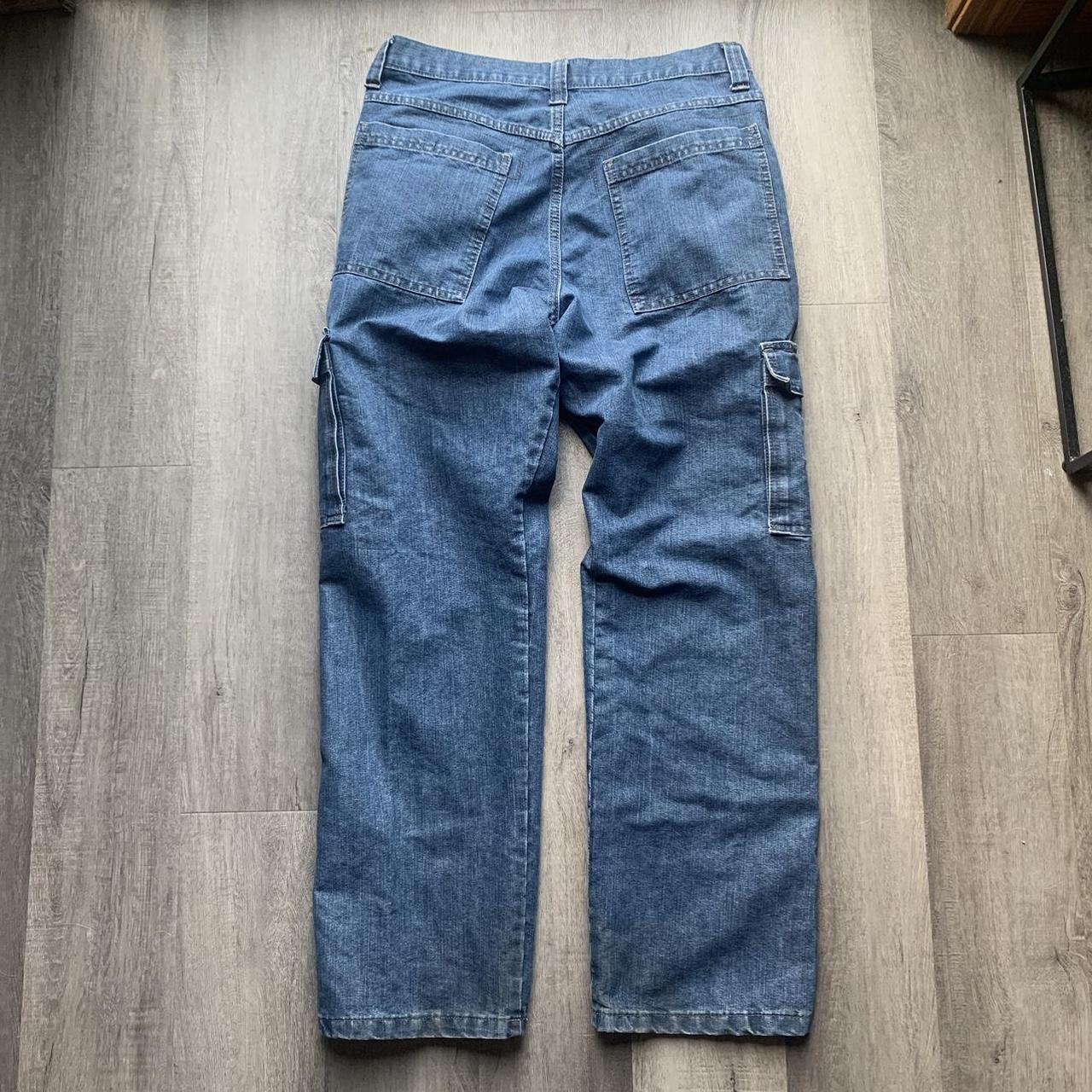 Vintage Cargo Wrangler Jeans Cargo Wrangler Jeans... - Depop