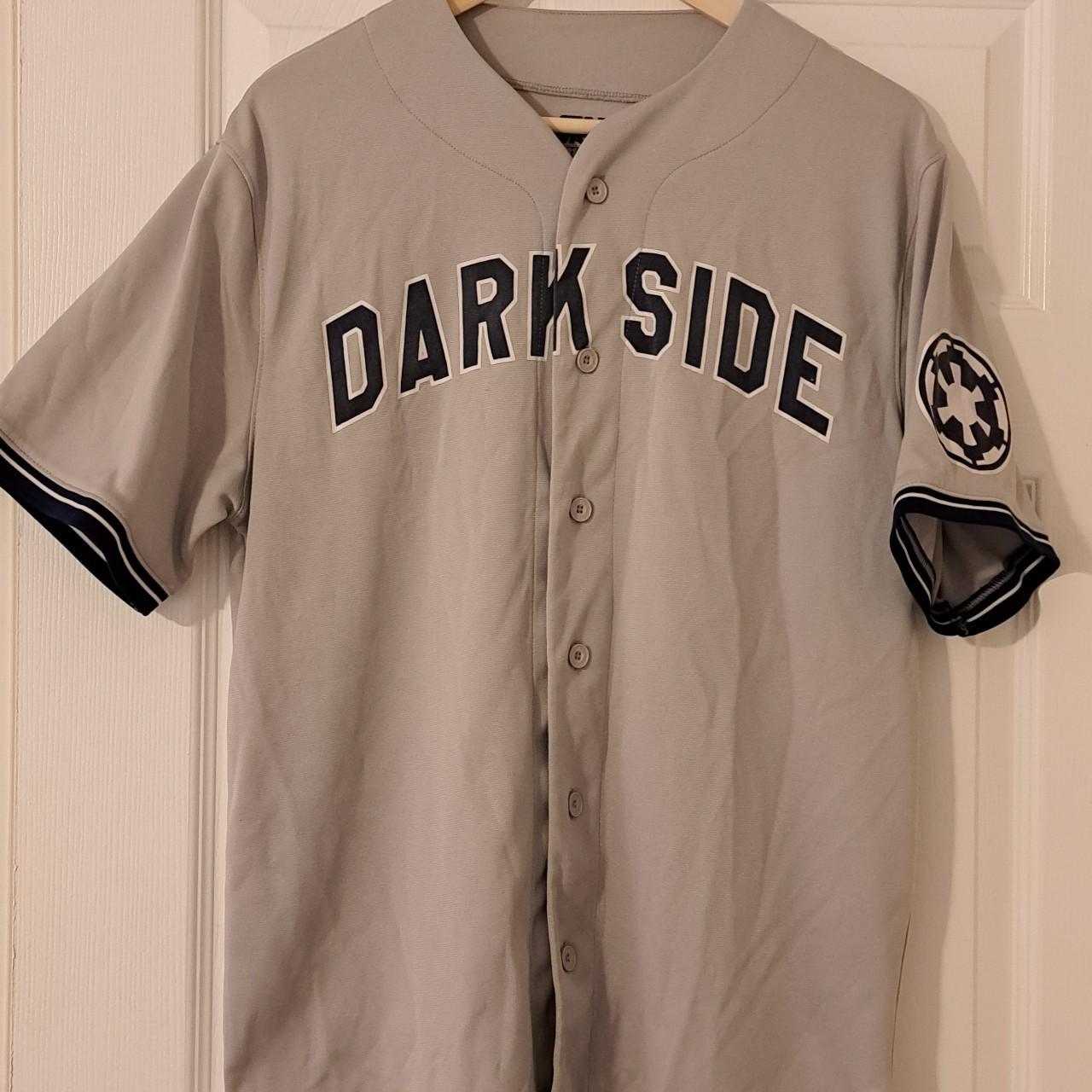 Star Wars Unisex Darkside baseball jersey top / shirt Size medium