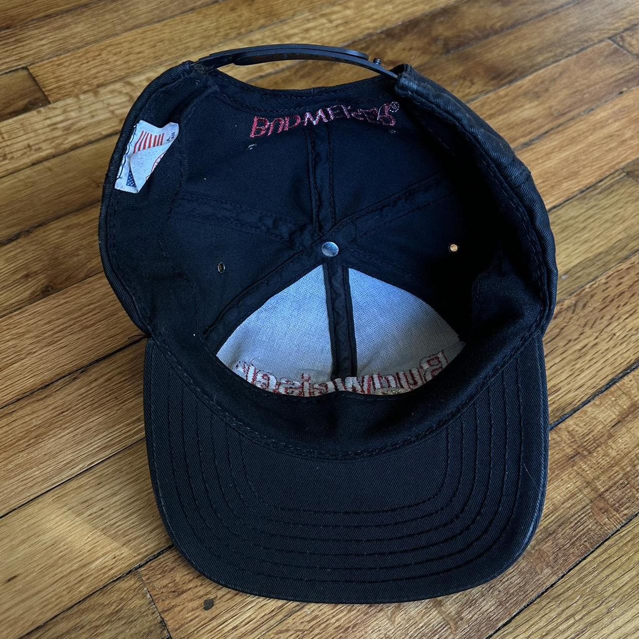 Budweiser Men's Caps - Black – Vintage Budweiser … - image 3