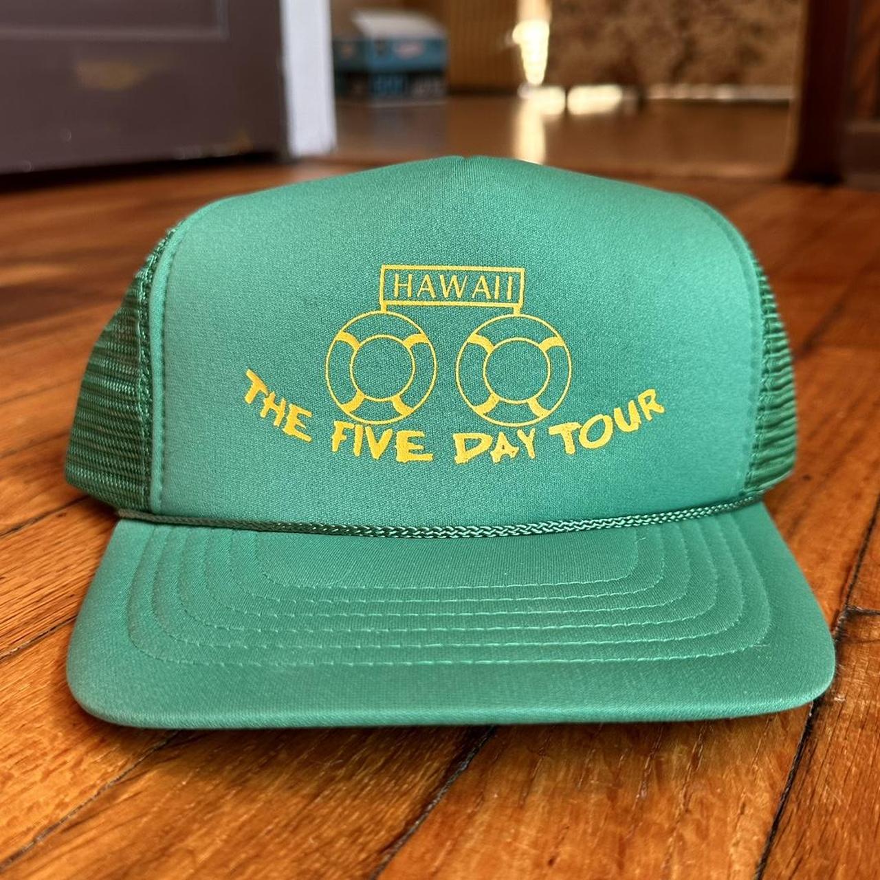 Vintage Men's Caps - Green – Vintage Hawaii Truck… - image 1