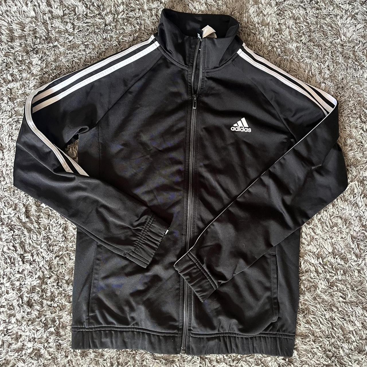 Adidas classic zip up. Great condition! Size medium.... - Depop