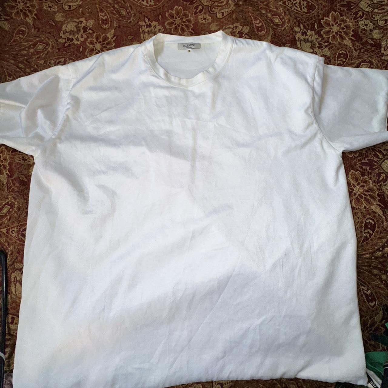 Valentino Men's White T-shirt | Depop