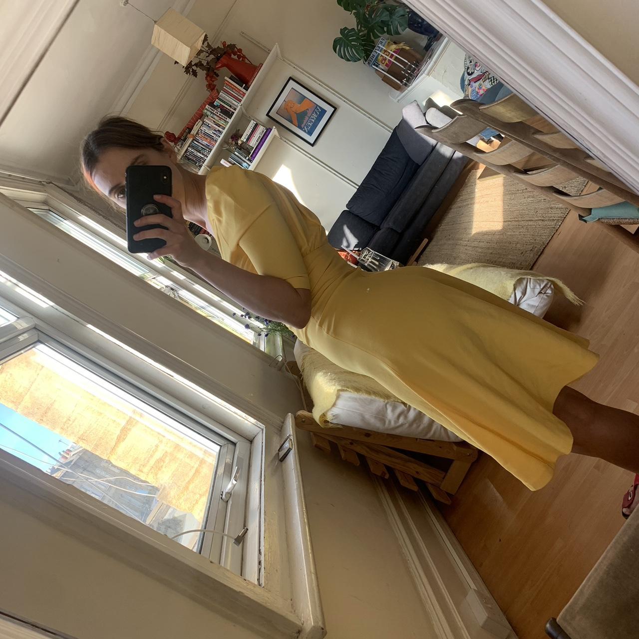 INCREDIBLE vintage yellow Biba dress Brand Biba... Depop