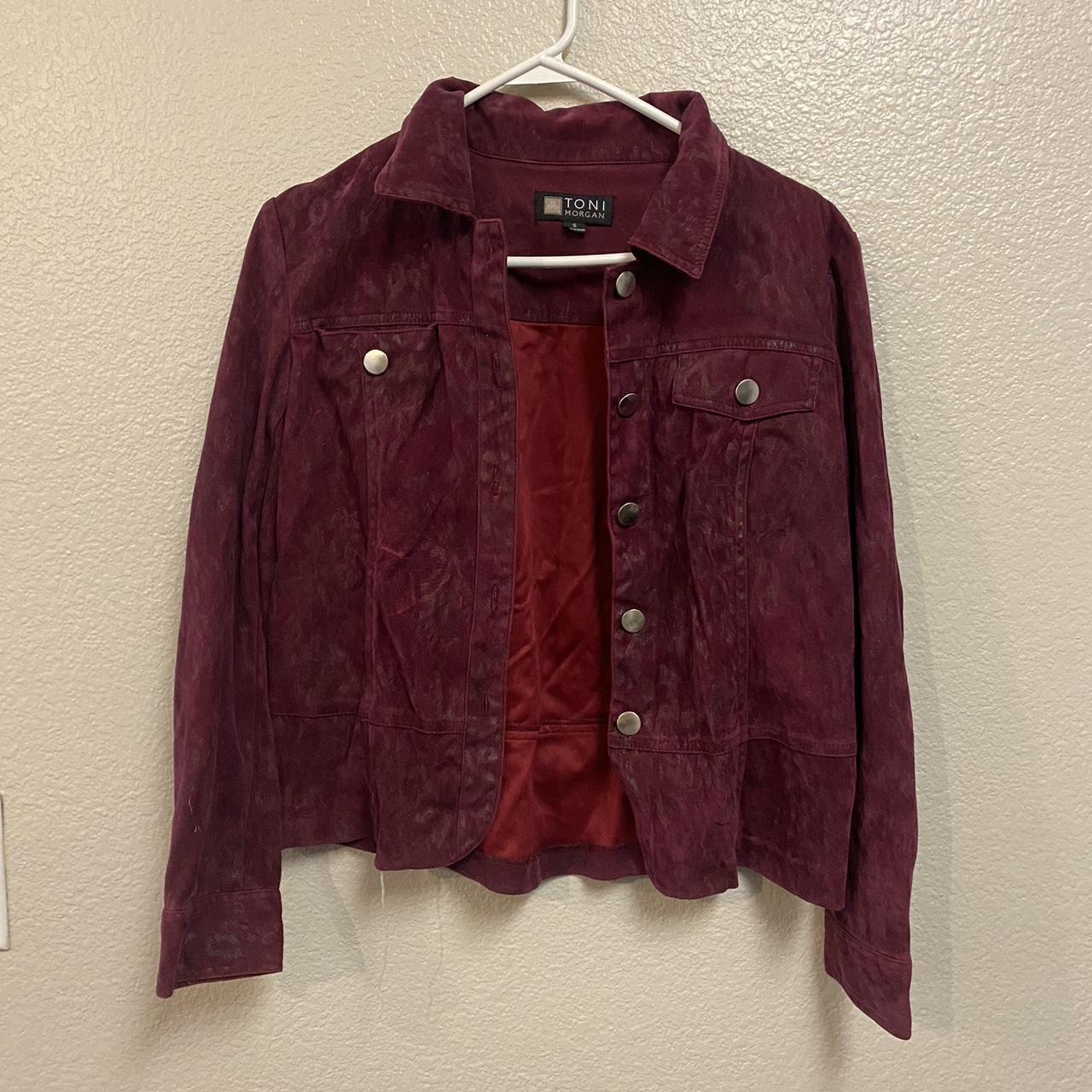 Vintage Toni Morgan over jacket Size small - Depop