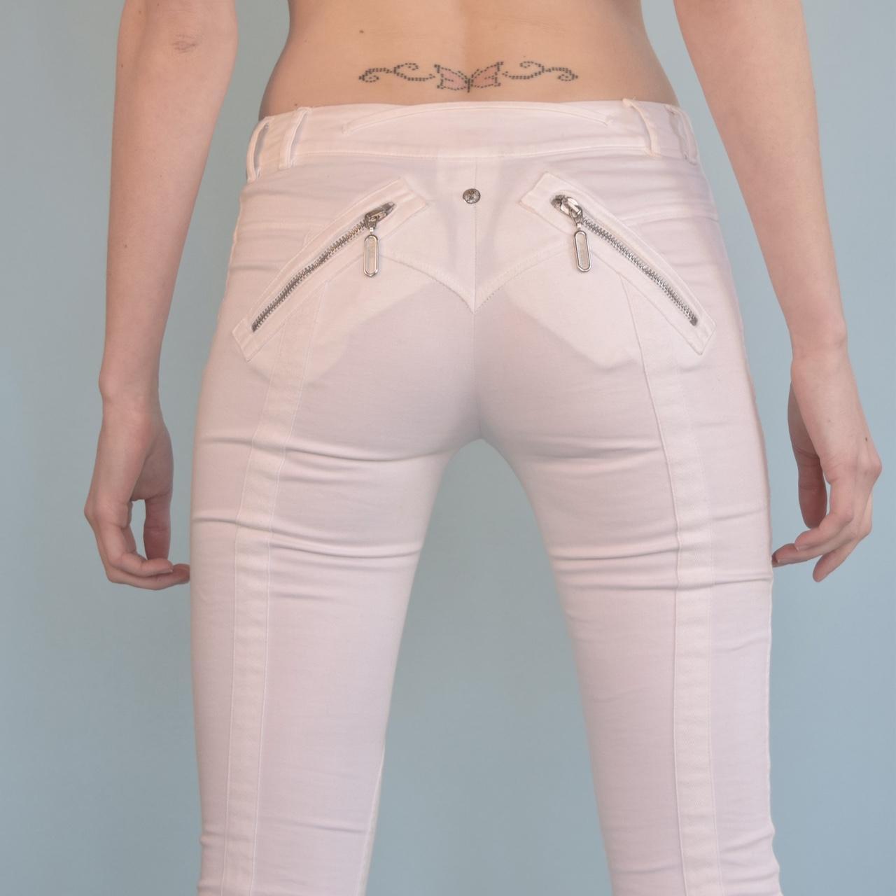 Versus Women's White Trousers (4)