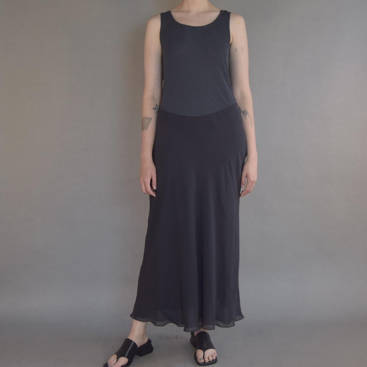 City dkny discount maxi dress silk