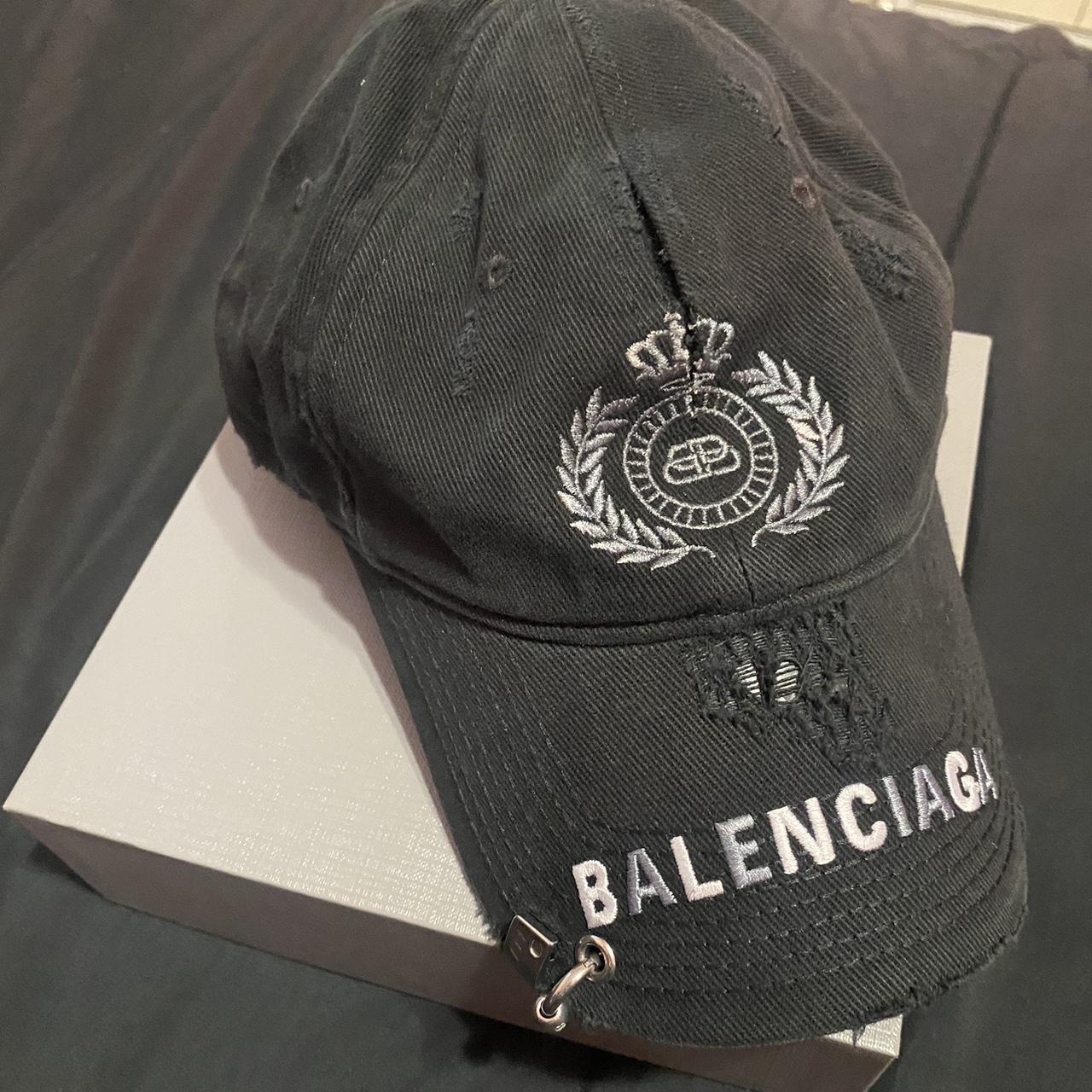 Balenciaga Men's Black Hat