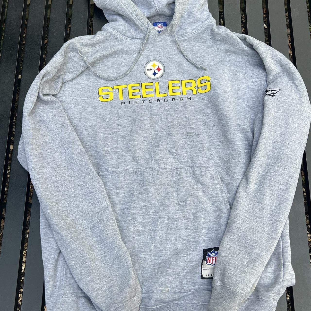 Vintage NFL Pittsburgh Steelers Hoodie Sweatshirt - Depop