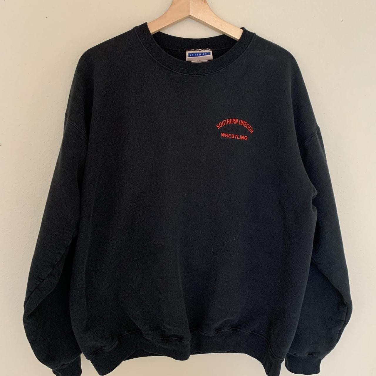 Men's Black And Red Sweatshirt 