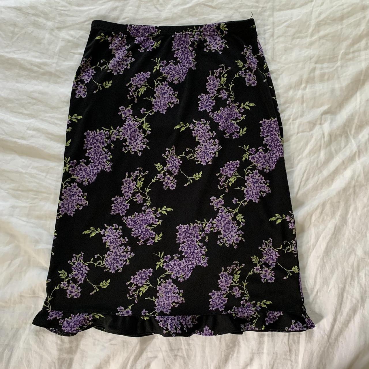 Cherokee Women's Purple and Black Skirt