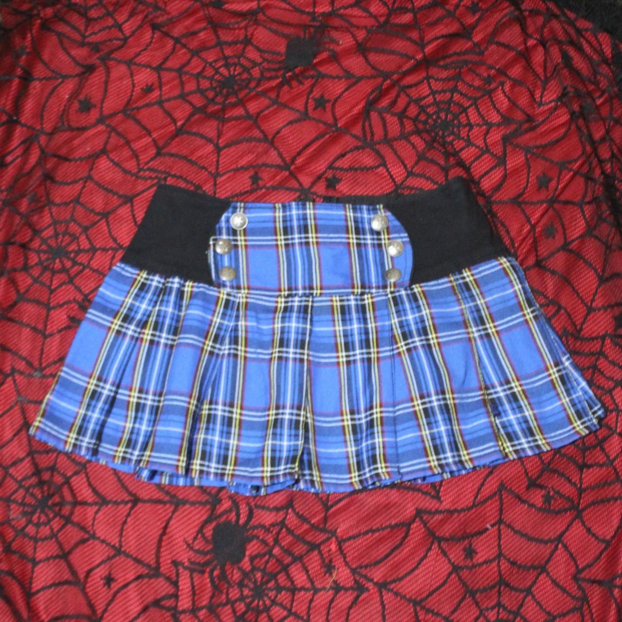 ☆ Royal Bones by Tripp NYC plaid tartan mini skirt