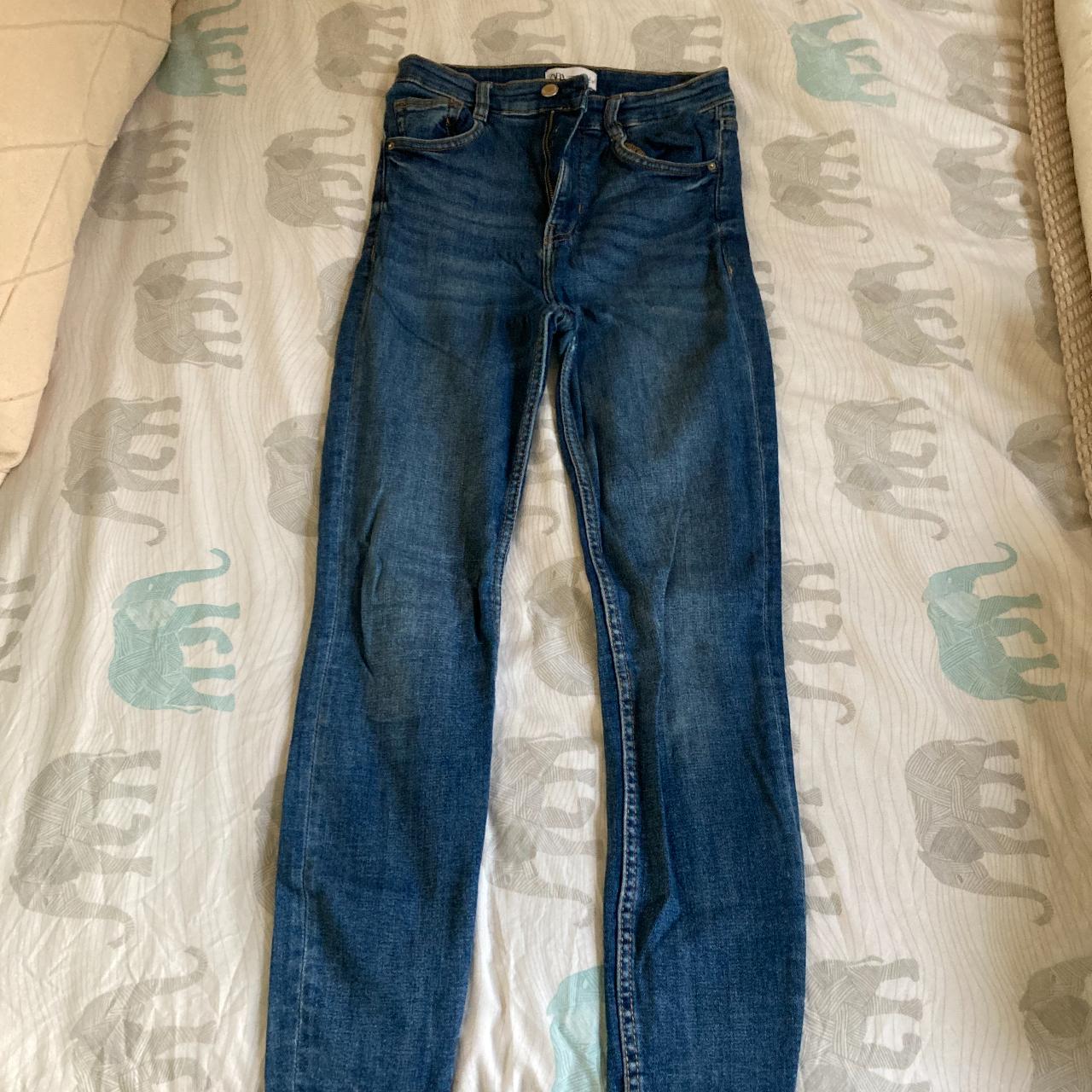 Zara skinny jeans. High rise, skinny jeans slim fit. - Depop