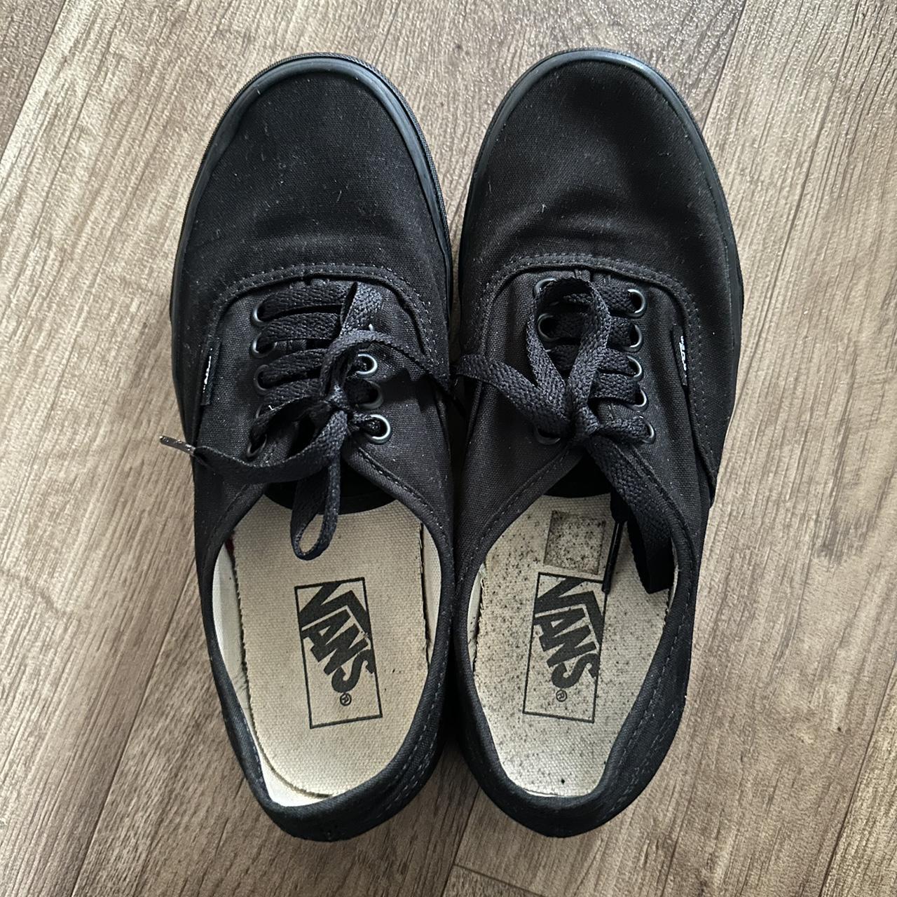 A classic black Vans. Very comfortable and good