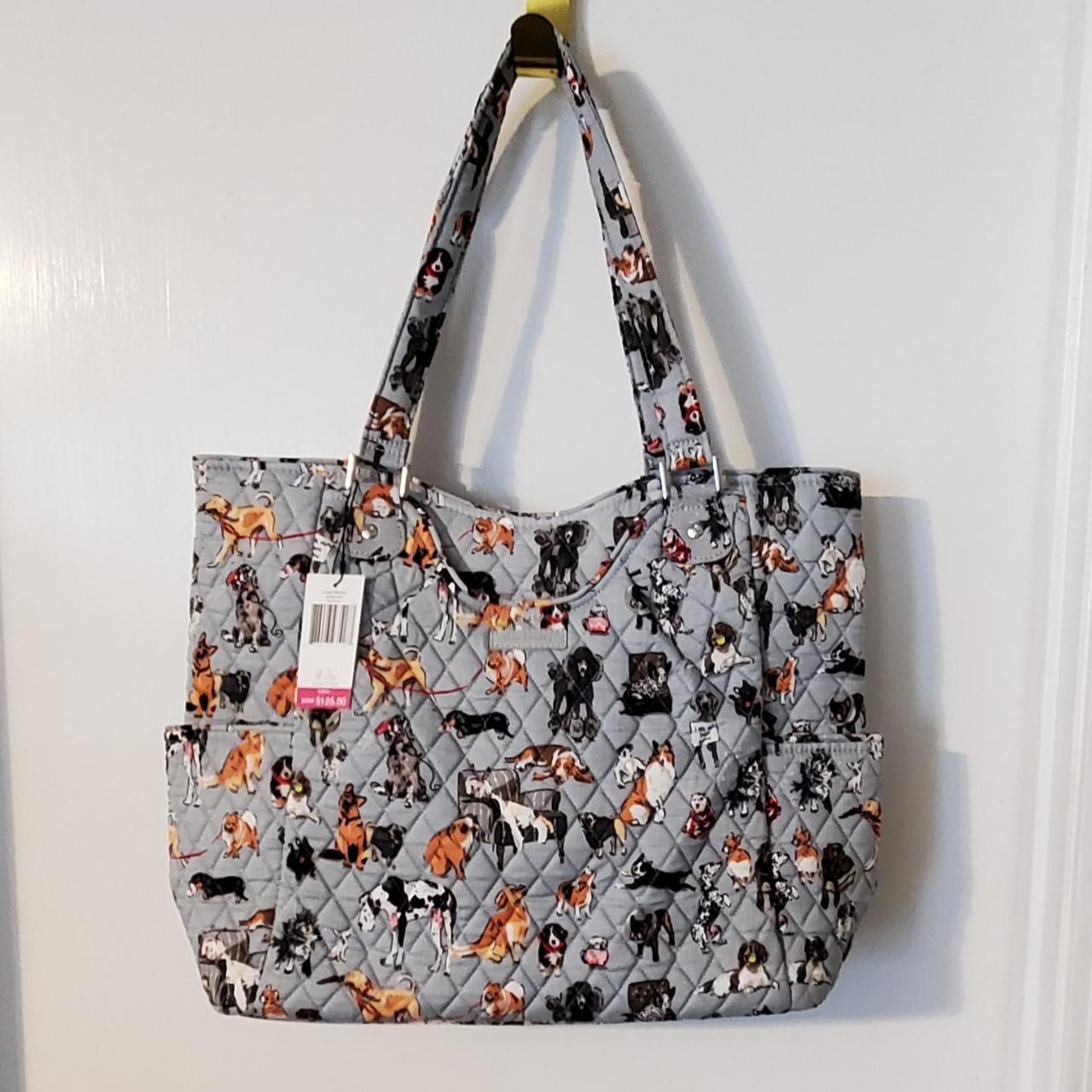 Vera Bradley DOG SHOW deals Large Glenna