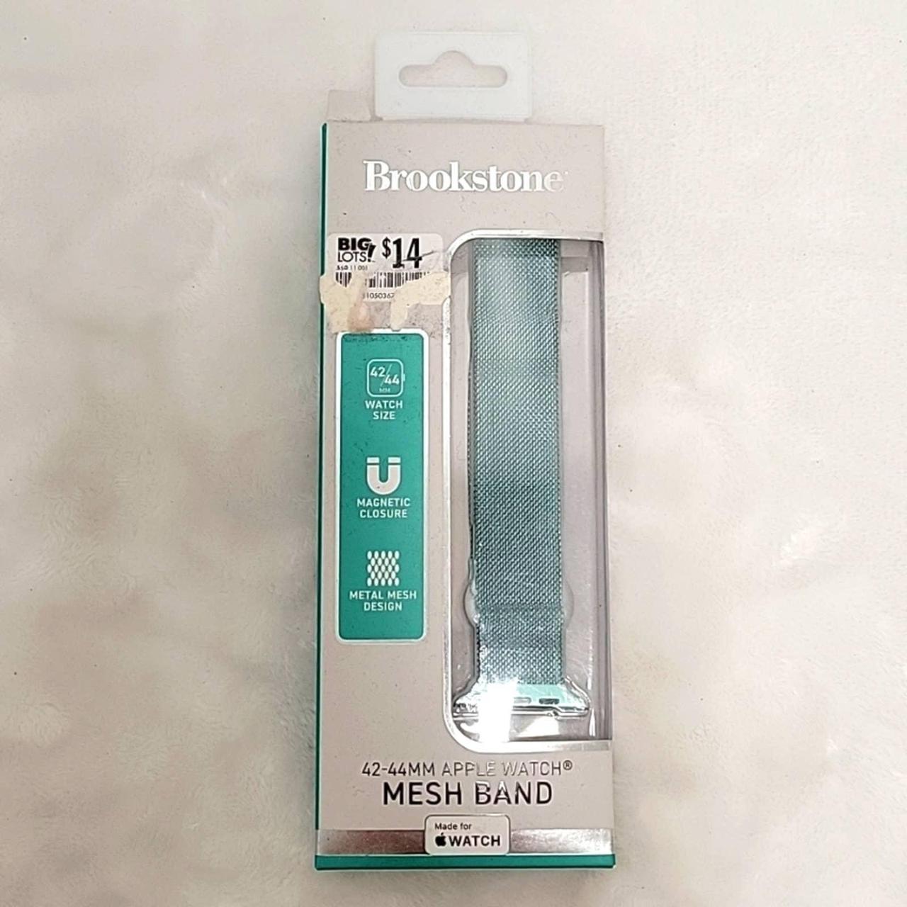 Brookstone 42 44MM Apple Watch Mesh Band New in