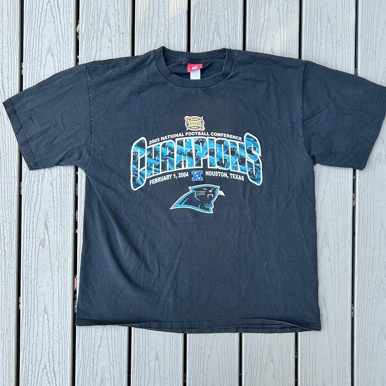 Carolina panthers super bowl champions t shirt best sale