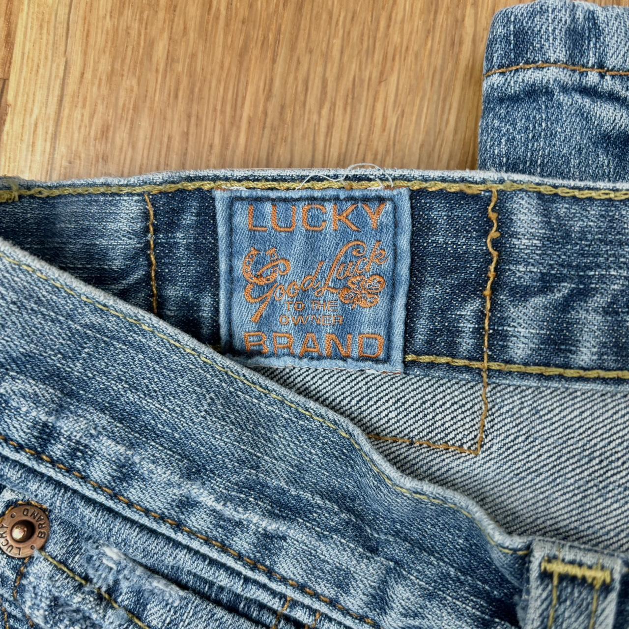 rare vintage lucky brand size: 8/29 - good luck to - Depop