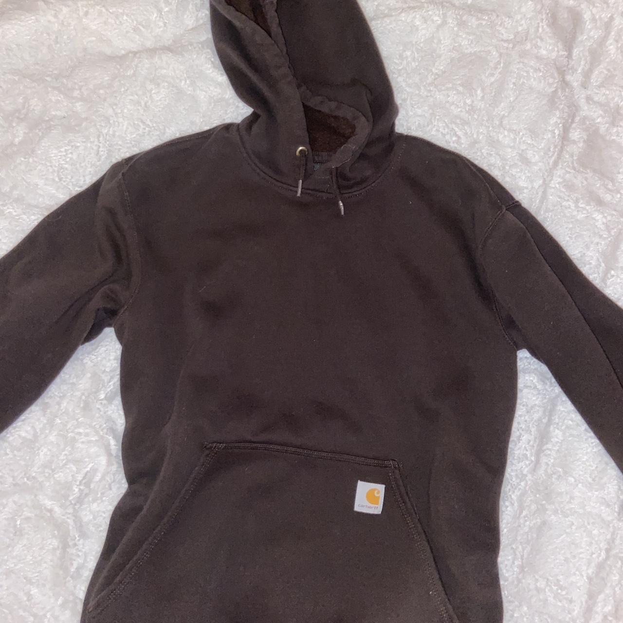 Carhartt Men's Brown Hoodie | Depop