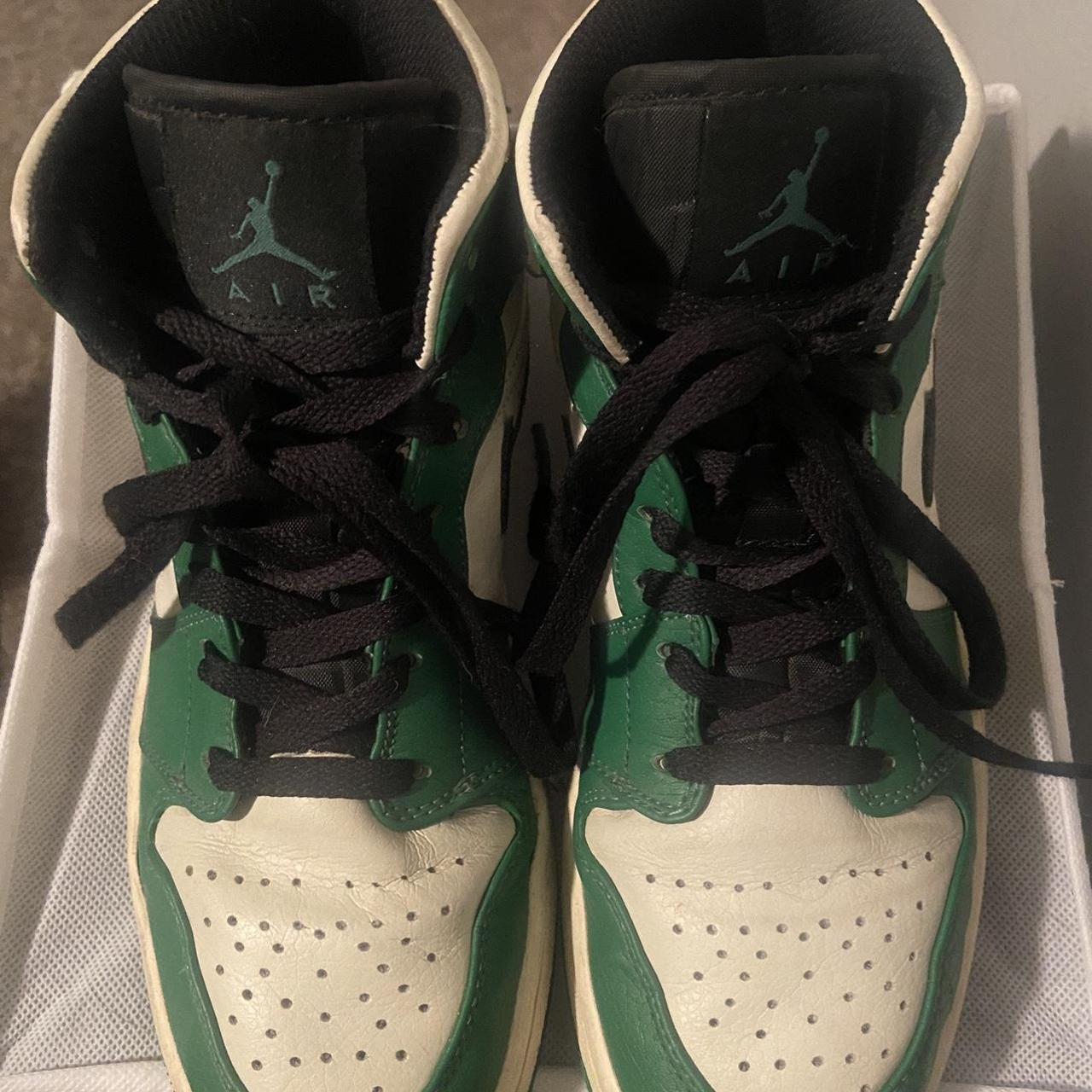 Air Jordan 1 Mid Pine Green Women’s size 7.5 Depop