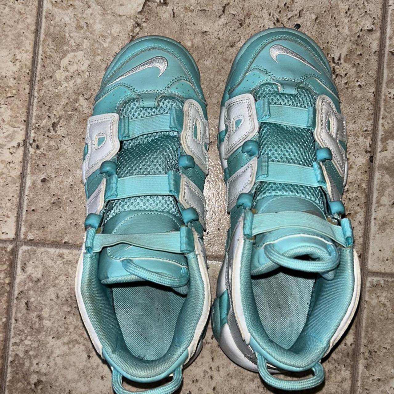 Uptempo Island green Size 5.5 youth 7 women. Depop