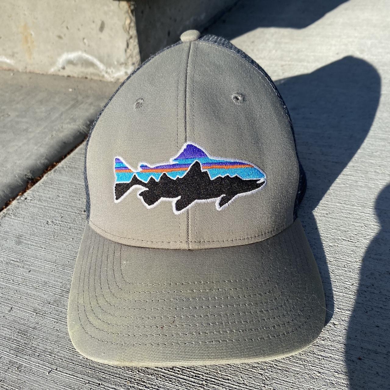 Patagonia trucker hat fish deals