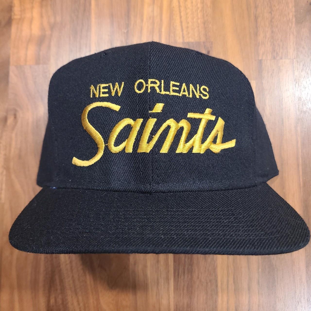 Vintage 80s New Orleans Saints NFL New Era snap back hat BRAND NEW